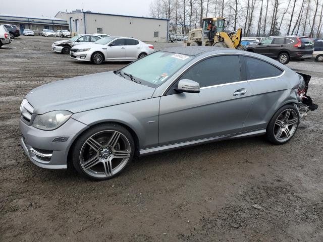 WDDGJ4HB7CF879559 - 2012 MERCEDES-BENZ C 250 SILVER photo 1