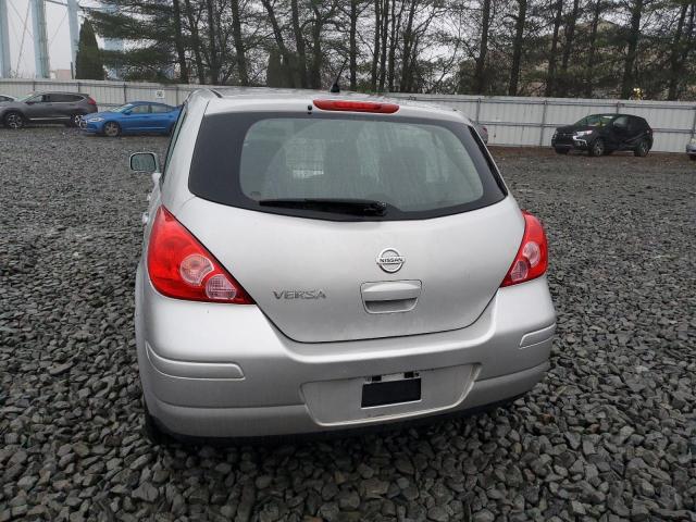 3N1BC1CP1CK285998 - 2012 NISSAN VERSA SILVER photo 6