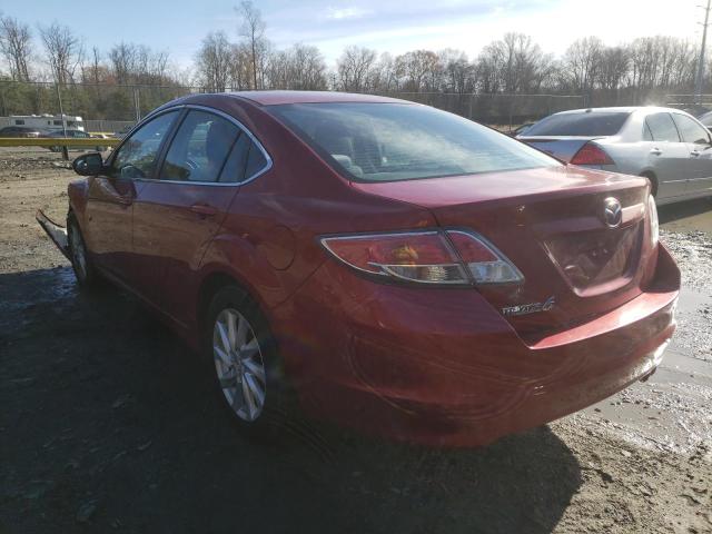 1YVHZ8DH1C5M11562 - 2012 MAZDA 6 I RED photo 2