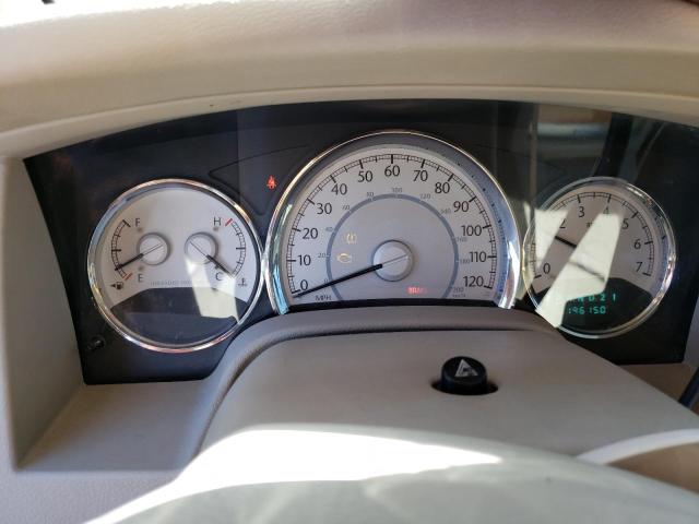 1A8HW58238F103466 - 2008 CHRYSLER ASPEN LIMI BLACK photo 9