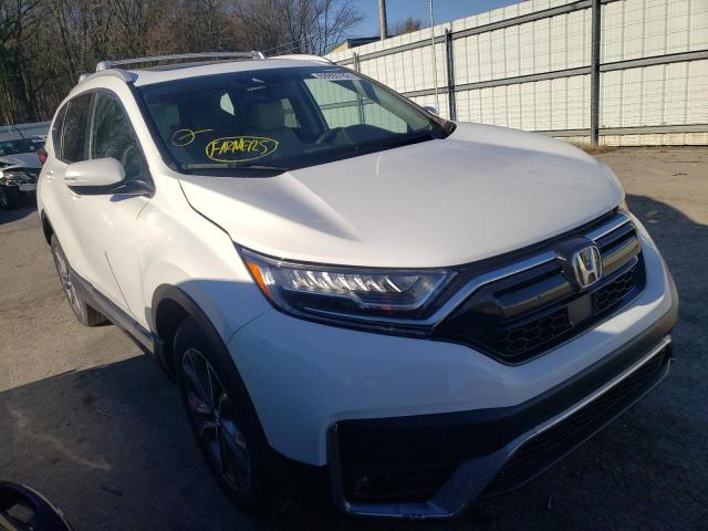 2HKRW2H90NH604436 - 2022 HONDA CR-V TOURI WHITE photo 4