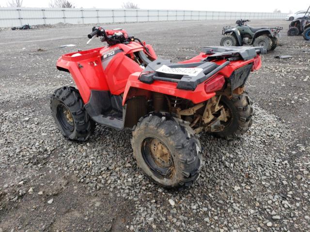 4XASEA570FA207696 - 2015 POLARIS SPORTSMAN RED photo 2