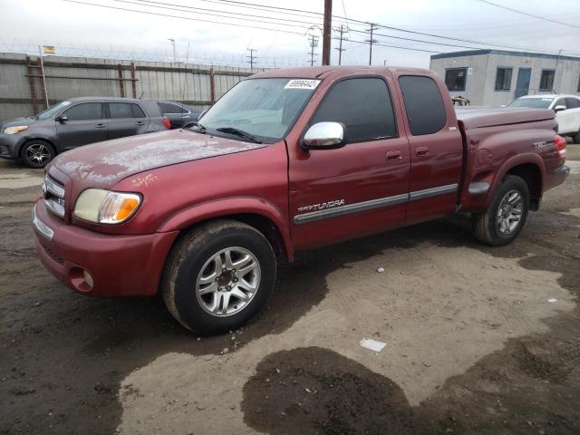 5TBRT34134S449526 - 2004 TOYOTA TUNDRA ACC BURGUNDY photo 1