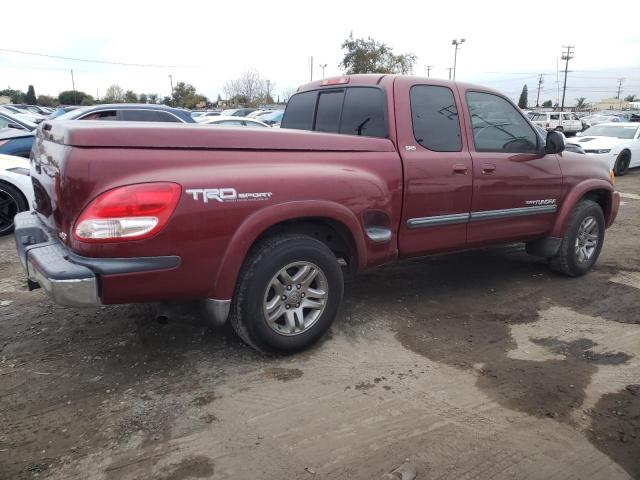 5TBRT34134S449526 - 2004 TOYOTA TUNDRA ACC BURGUNDY photo 3