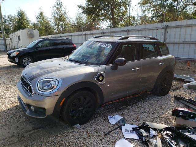 WMZYU7C55K3F94872 - 2019 MINI COOPER S E GRAY photo 1