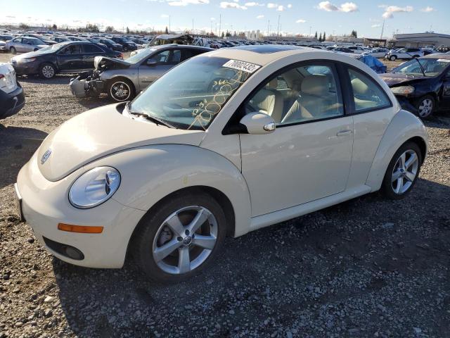 3VWSG31C57M516504 - 2007 VOLKSWAGEN NEW BEETLE CREAM photo 1