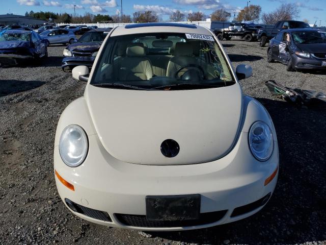 3VWSG31C57M516504 - 2007 VOLKSWAGEN NEW BEETLE CREAM photo 5