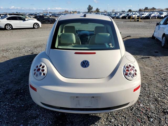 3VWSG31C57M516504 - 2007 VOLKSWAGEN NEW BEETLE CREAM photo 6