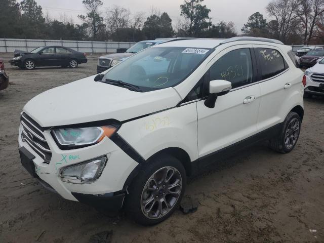 MAJ6S3KL1LC359637 - 2020 FORD ECOSPORT T WHITE photo 1