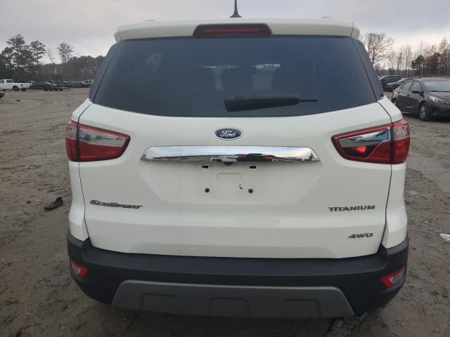 MAJ6S3KL1LC359637 - 2020 FORD ECOSPORT T WHITE photo 6