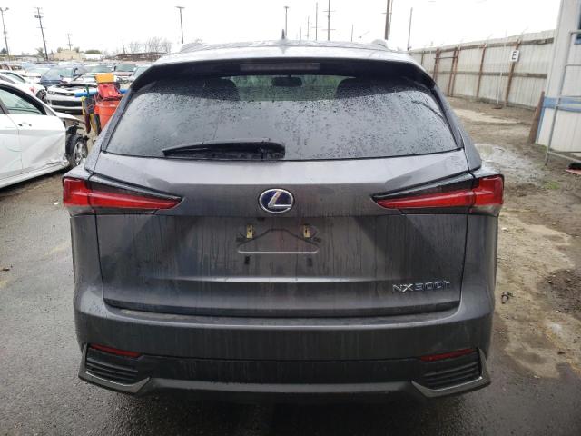 JTJBJRBZ7K2124793 - 2019 LEXUS NX 300H CHARCOAL photo 6