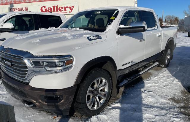 1C6SRFKT9KN568933 - 2019 RAM 1500 LONGH WHITE photo 2