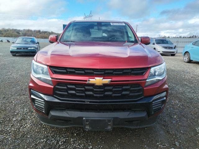 1GCGTCEN8M1267155 - 2021 CHEVROLET COLORADO L RED photo 5