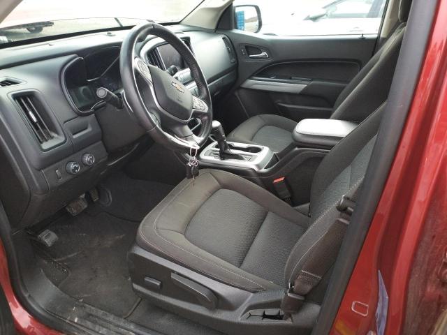 1GCGTCEN8M1267155 - 2021 CHEVROLET COLORADO L RED photo 7