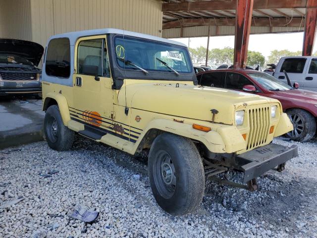 2J4FY39T3KJ118045 - 1989 JEEP WRANGLER / YELLOW photo 4