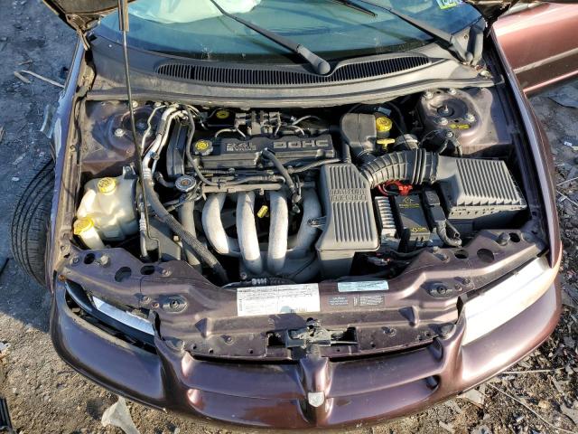 1B3EJ46X9VN701212 - 1997 DODGE STRATUS BURGUNDY photo 11