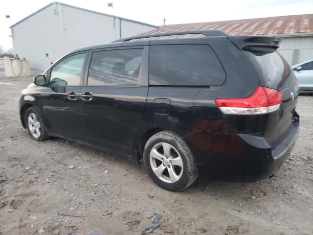 5TDKK3DC4ES483683 - 2014 TOYOTA SIENNA LE BLACK photo 2