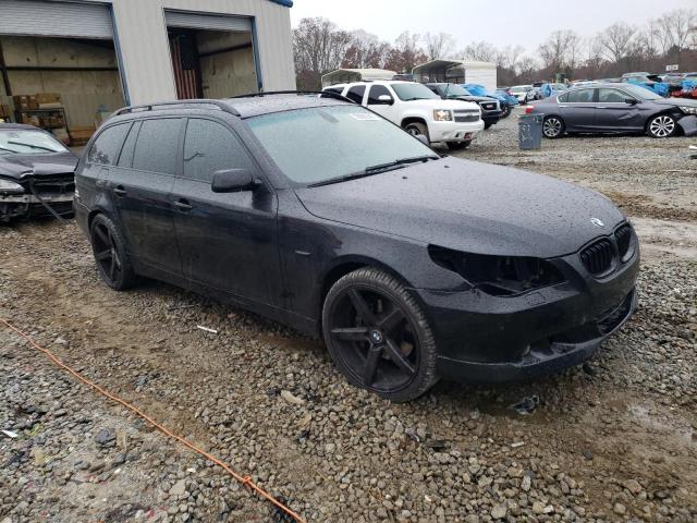 WBANN73587CN04325 - 2007 BMW 530 XIT BLACK photo 4