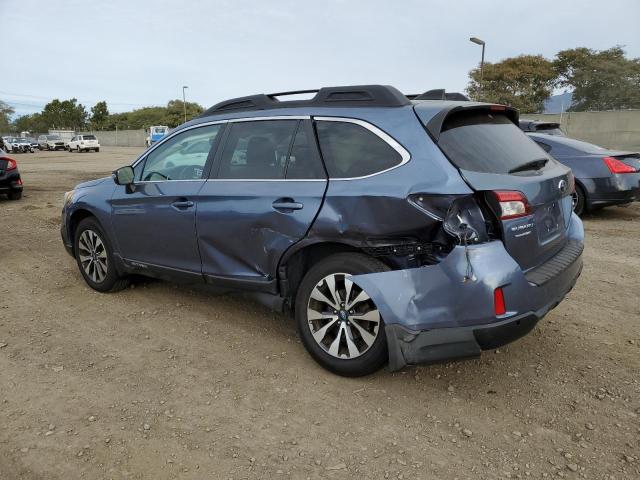 4S4BSENC0H3205861 - 2017 SUBARU OUTBACK 3. BLUE photo 2