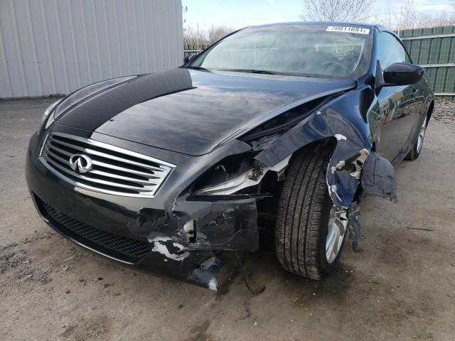 JN1CV6FE0EM902428 - 2014 INFINITI Q60 BASE BLACK photo 2