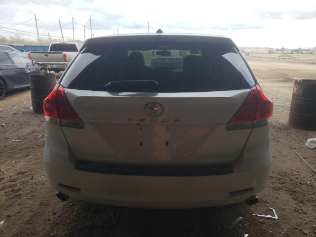 4T3ZK11A59U010000 - 2009 TOYOTA VENZA WHITE photo 6