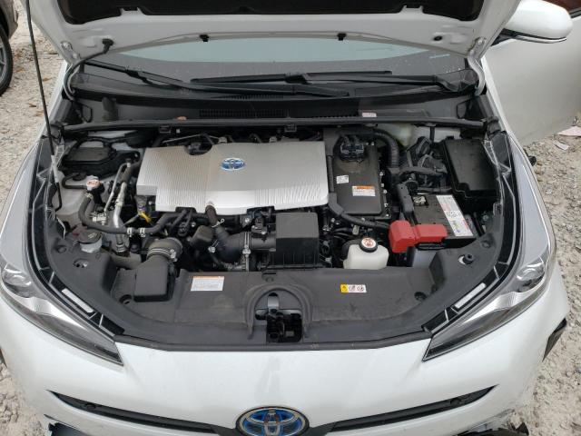 JTDKAMFU7M3143023 - 2021 TOYOTA PRIUS SPEC WHITE photo 11