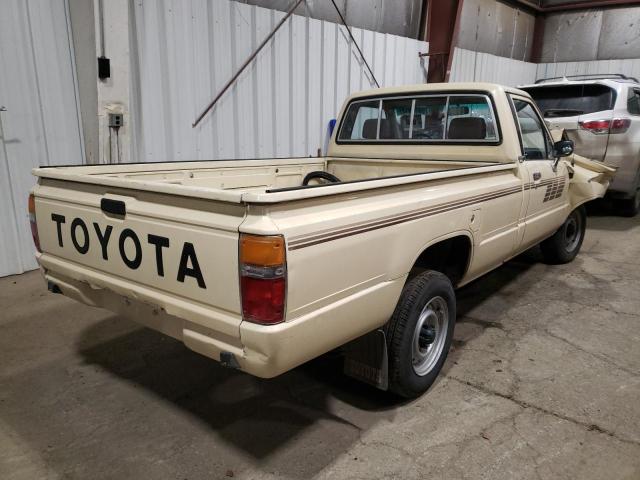 JT4RN55E9F0136856 - 1985 TOYOTA PICKUP 1 T CREAM photo 3