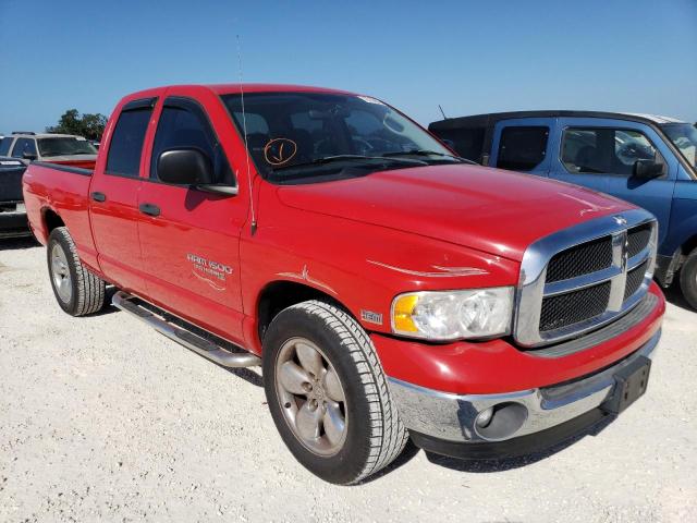 1D7HA18D15S****** - 2005 DODGE RAM 1500 S RED photo 4