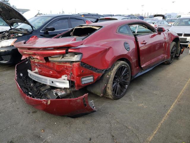 1G1FJ1R6XH0199146 - 2017 CHEVROLET CAMARO ZL1 BURGUNDY photo 4