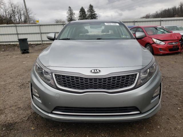 KNAGN4AD1F5091040 - 2015 KIA OPTIMA HYB SILVER photo 5