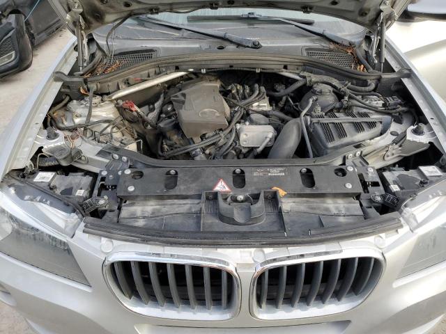 5UXWX9C50D0A11363 - 2013 BMW X3 XDRIVE2 SILVER photo 12