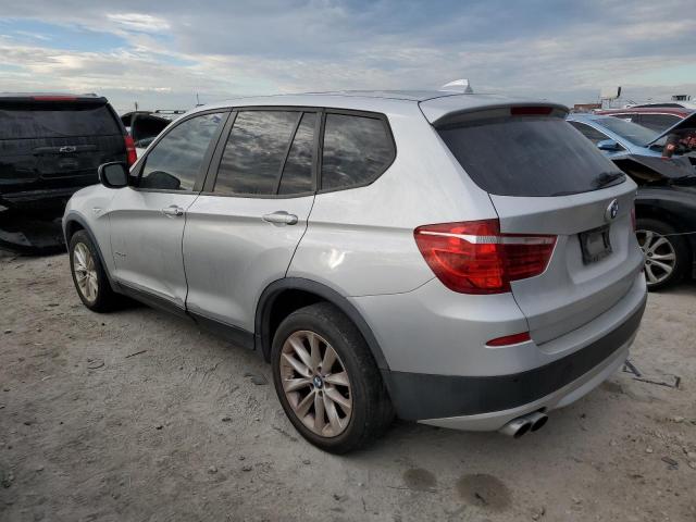 5UXWX9C50D0A11363 - 2013 BMW X3 XDRIVE2 SILVER photo 2