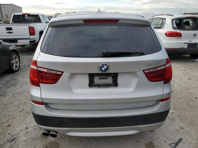 5UXWX9C50D0A11363 - 2013 BMW X3 XDRIVE2 SILVER photo 6