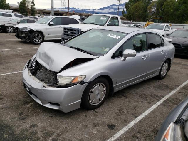 JHMFA36269S004653 - 2009 HONDA CIVIC HYBR SILVER photo 1