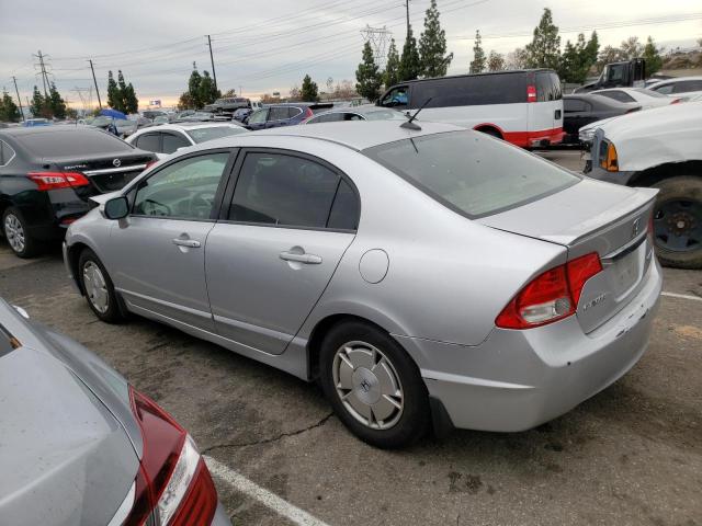 JHMFA36269S004653 - 2009 HONDA CIVIC HYBR SILVER photo 2