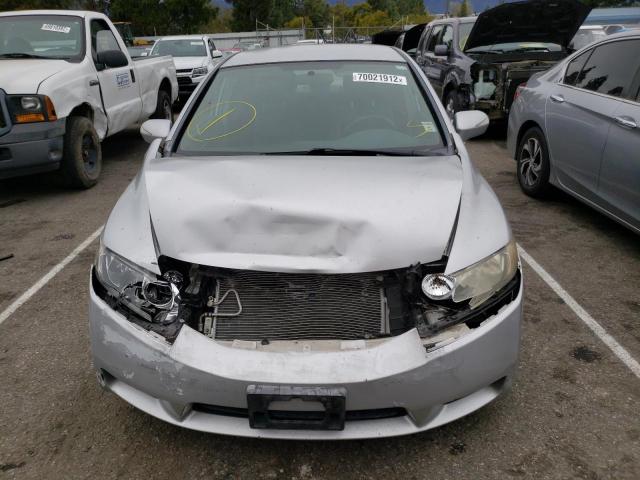 JHMFA36269S004653 - 2009 HONDA CIVIC HYBR SILVER photo 5