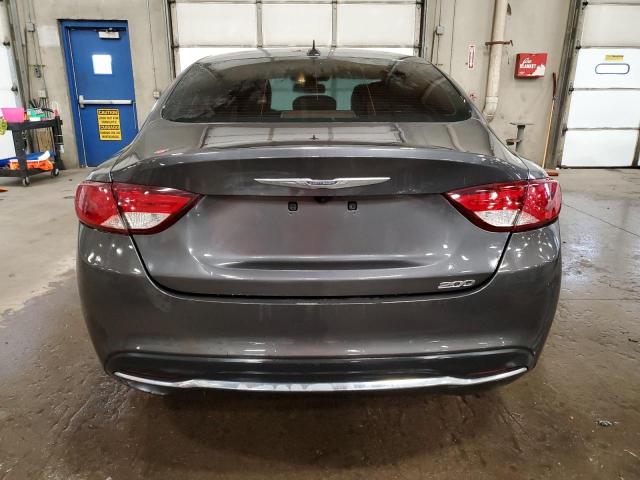 1C3CCCABXHN506556 - 2017 CHRYSLER 200 LIMITE GRAY photo 6