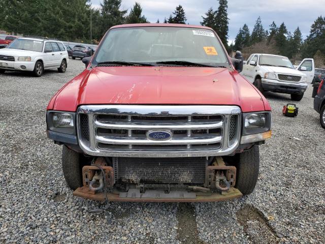 1FTSX30P93EB49601 - 2003 FORD F350 SRW S RED photo 5