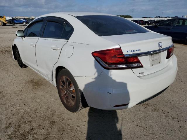 19XFB2F91DE003301 - 2013 HONDA CIVIC EXL Ağ foto 2