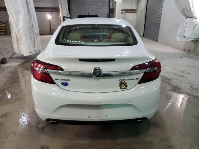 2G4GN5EX2E9184319 - 2014 BUICK REGAL PREM WHITE photo 6