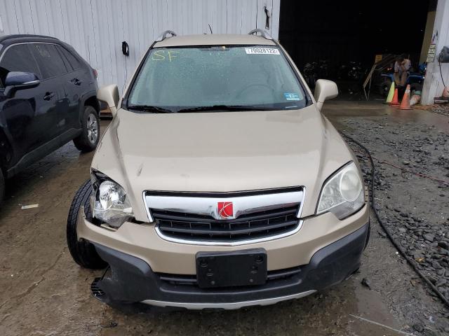 3GSCL33P58S533677 - 2008 SATURN VUE XE TAN photo 5