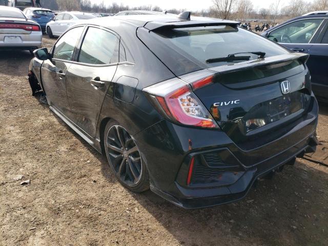 SHHFK7H42MU228849 - 2021 HONDA CIVIC SPOR 黑色 照片 2