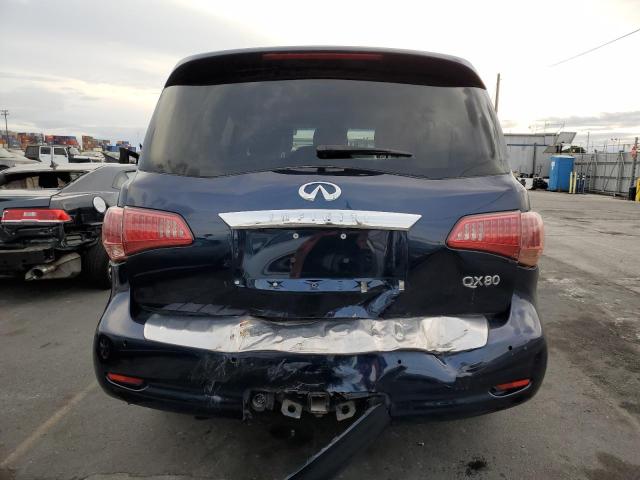 JN8AZ2ND6H9831175 - 2017 INFINITI QX80 BASE BLUE photo 6