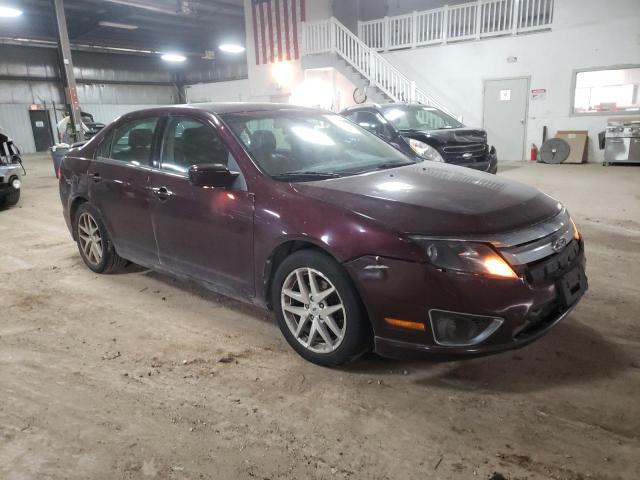 3FAHP0JA2CR238044 - 2012 FORD FUSION SEL BURGUNDY photo 4