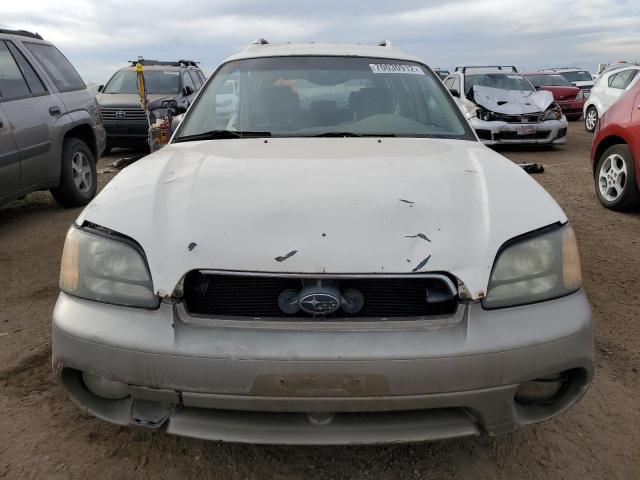 4S3BH675446615062 - 2004 SUBARU OUTBACK WHITE photo 5