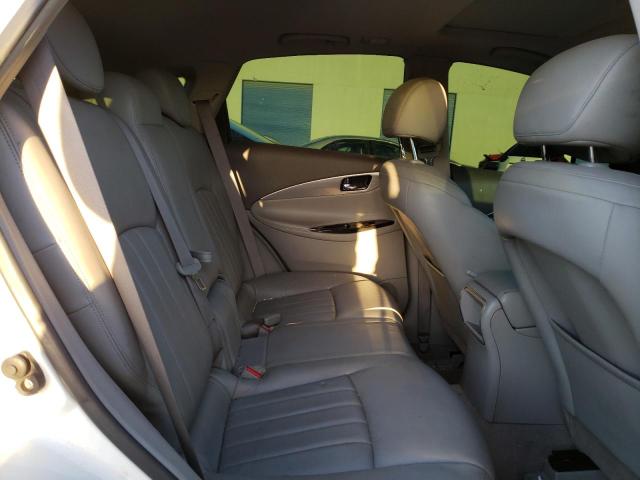 JNKAJ09E38M301784 - 2008 INFINITI EX35 BASE WHITE photo 10