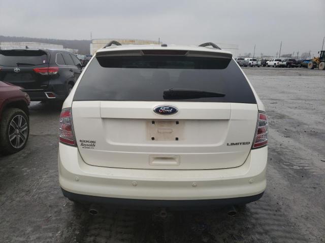 2FMDK39C28BA64492 - 2008 FORD EDGE LIMIT WHITE photo 6