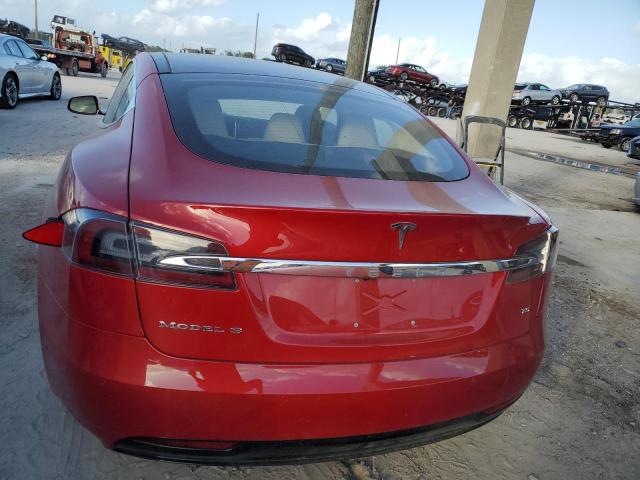 5YJSA1E1XHF195440 - 2017 TESLA MODEL S Qırmızı foto 6