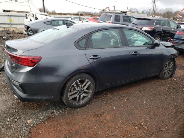 3KPF34AD3KE064196 - 2019 KIA FORTE GT L GRAY photo 3