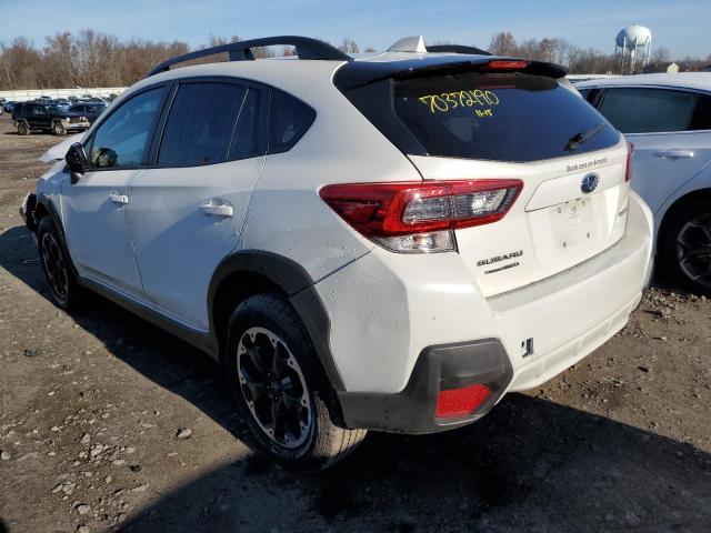 JF2GTAEC5M8320860 - 2021 SUBARU CROSSTREK WHITE photo 2